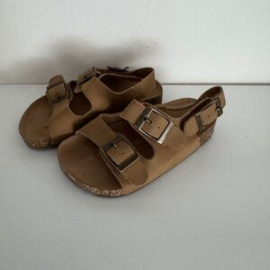 Toddler Faux Leather Sandals